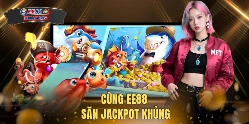 Bắn cá EE88 3 Cùng EE88 săn jackpot khủng