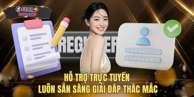 Hỗ trợ trực tuyến luôn sẵn sàng giải đáp thắc mắc